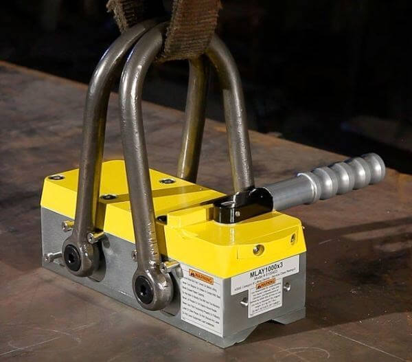 Magswitch MLAY 1000X3 Lifting Magnet Part #8100403 Magnet stays clean